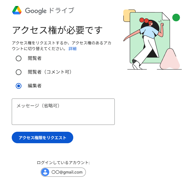 アクセス権が必要です。